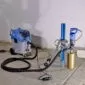 Droogboormachine met stofafzuiging