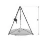 Driepoot met lier climax 180Kg