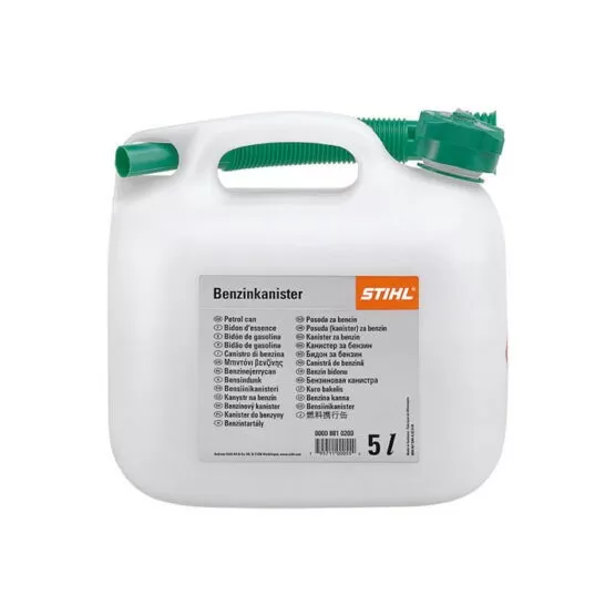 STIHL Transparante benzinejerrycan STIHL Transparante benzinejerrycan