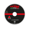 Globe G0123 Afbraamschijf - verzonken center - 125 x 6.5 x 22.2mm - A24-30-36-R - ijzer & staal - 25 stuks