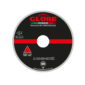 Globe G0123 Afbraamschijf - verzonken center - 125 x 6.5 x 22.2mm - A24-30-36-R - ijzer & staal - 25 stuks