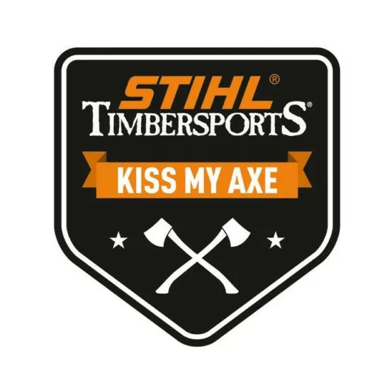 STIHL Sticker ''KISS MY AXE'' STIHL Sticker ''KISS MY AXE''