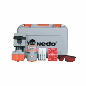 Nedo Quasar4 Simplix-Set multilijn-laser - tot ca. 100m met ontvanger - Afbeelding 3