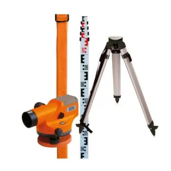 Nedo X20 Waterpasinstrument 20-voudig - Set