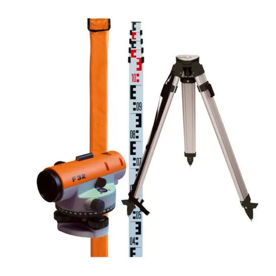 Nedo F32 Waterpasinstrument 32-voudig - Set