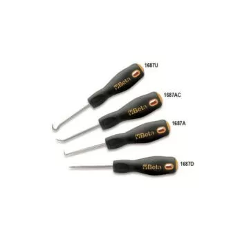 Beta 1687/S4 Set van 4 monteurs precisiehaken