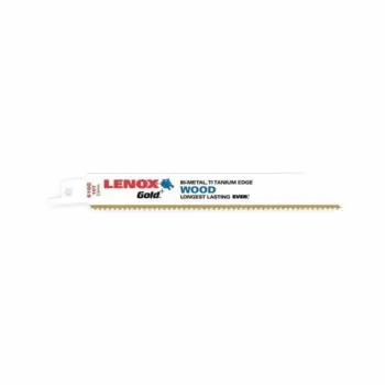 Lenox Gold Power Arc Reciprozaagblad - Metaal - 10 TPI - 610G/810G