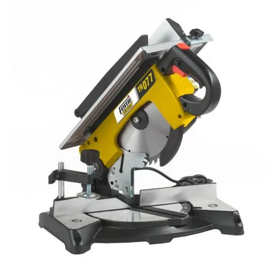 Femi Jobline TR077 Afkort verstekzaag met boventafel - 1200W - 230V Femi Jobline TR077 Afkort verstekzaag met boventafel - 1200W - 230V