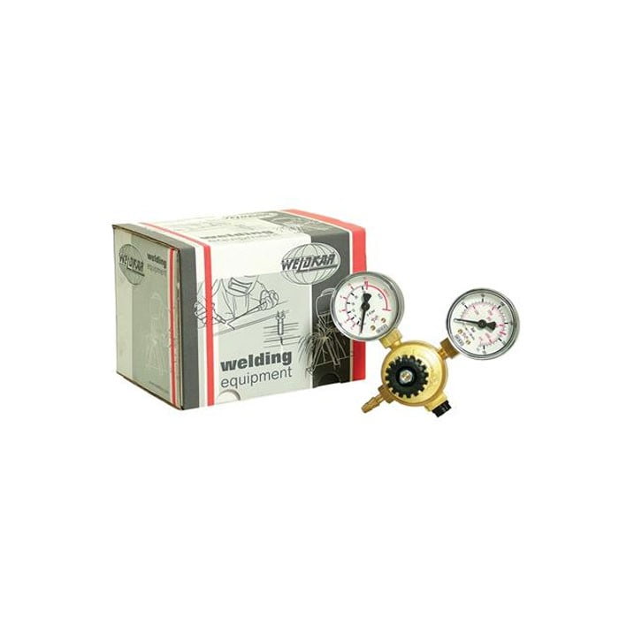 Drukregelaar Voor Argon/CO2 - Dubbele Meter Voor TIG/MIG Lassen