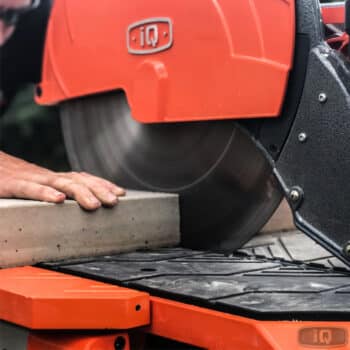 iQ Power Tools iQMS362i ACTIE Stofvrije Steenzaagmachine + 2x GRATIS Diamantzaagbladen 420mm + Beschermhoes - Afbeelding 9