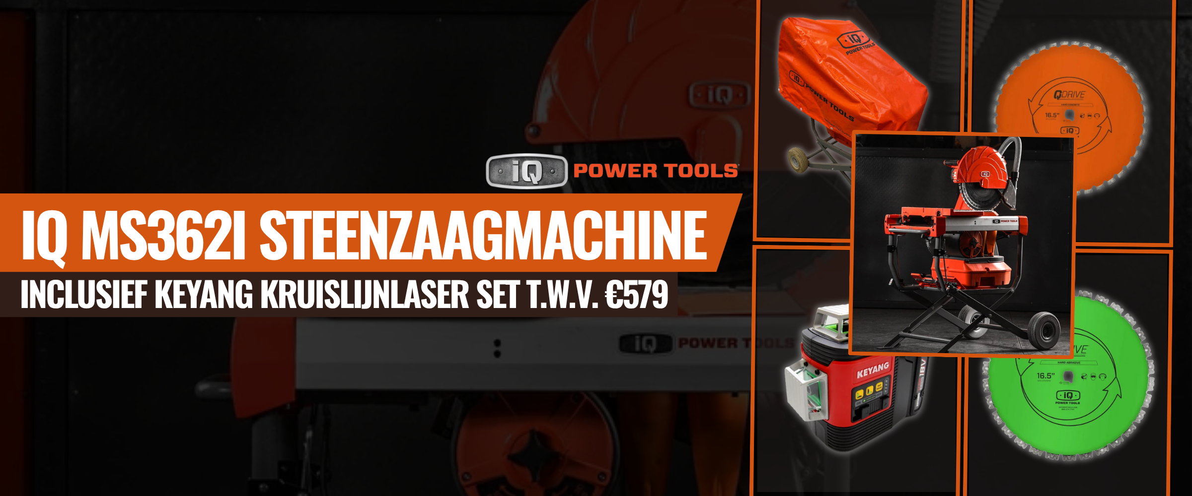 iQ Power Tools IQMS362i actie
