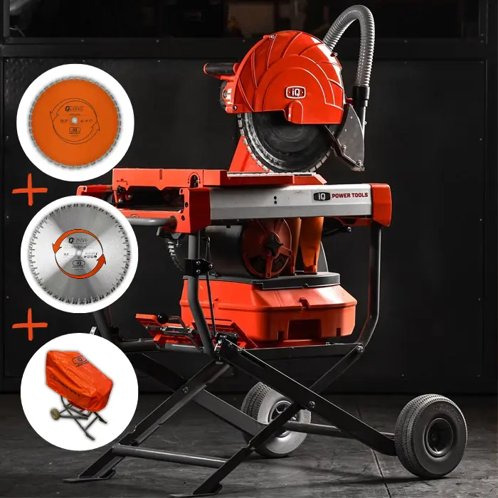 IQMS362i Steenzaagmachine actieset