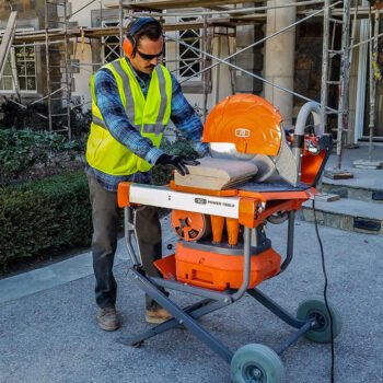 iQ Power Tools iQMS362i ACTIE Stofvrije Steenzaagmachine + 2x GRATIS Diamantzaagbladen 420mm + Beschermhoes - Afbeelding 11