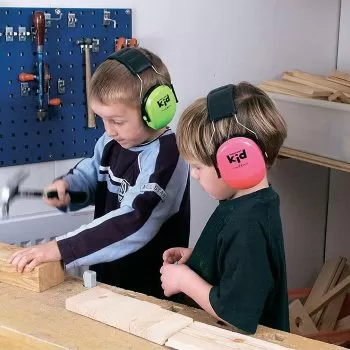 Peltor KID gehoorkap met hoofdbeugel Groen - Afbeelding 3