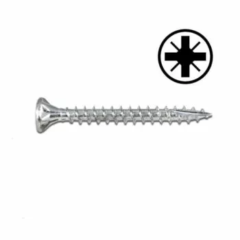 Wofix Spaanplaatschroef PZ1 Verzinkt Voldraad Fijn - 3.0 x 20 mm - 15.200 stuks