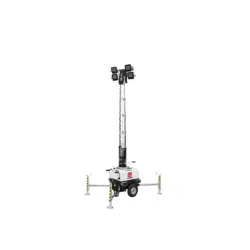 Mobiele lichtmast 4x160W LED Lampenwagen