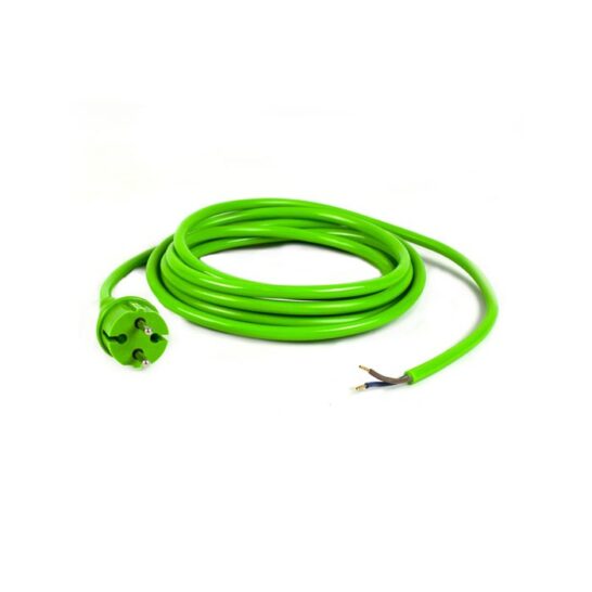 Plastrol 2x1.5mm² Aansluitsnoer PUR Groen 5/10M