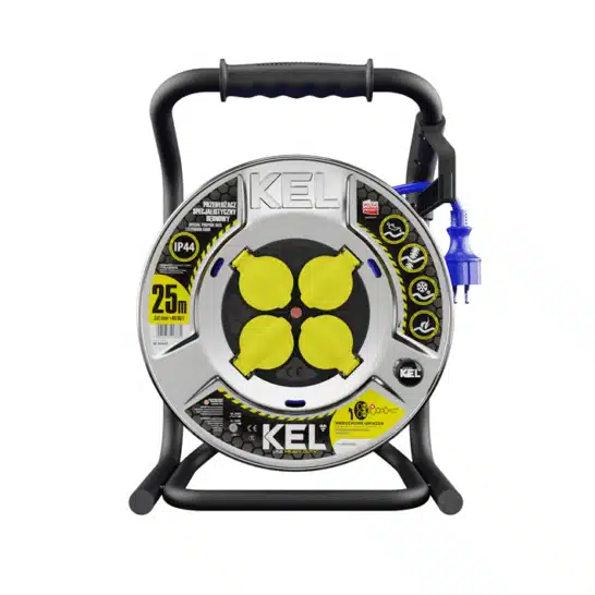 Plastrol 3x2.5mm² Kabelhaspel PUR 230V IP44 25M