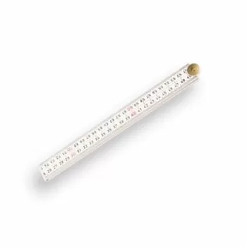 Hultafors Duimstok glasfiber wit - 100 cm