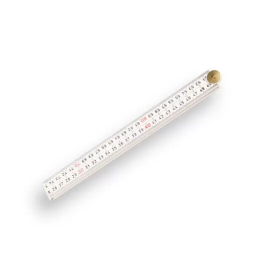 Hultafors Duimstok glasfiber wit - 100 cm
