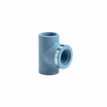Girair PVR T-stuk fitting 90° - metalen verstevigingsring
