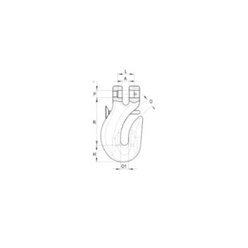 KITO GSC-Serie KW Grade 100 Inkorthaak pen – Diverse afmetingen - Afbeelding 3