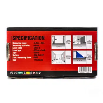 D'Orly 3080 Laser Afstandsmeter 80M - Afbeelding 4