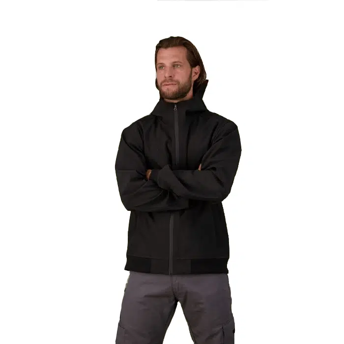 Sjeffers Tech Shell Jas - Zwart
