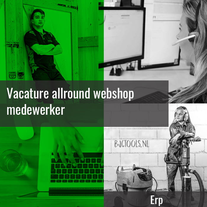 Vacature Allround Webshop Medewerker - Erp