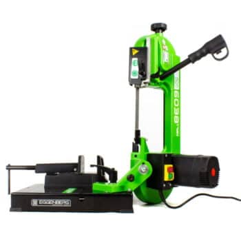 Eggenberg 6038TWIN Draagbare Bandzaagmachine metaal 105 mm - 850W + 2x GRATIS lintzaag 1335 x 12,7 x 0,64 - Afbeelding 5