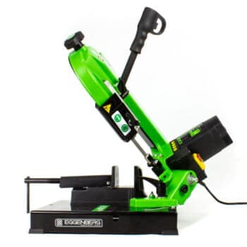 Eggenberg 6038TWIN Draagbare Bandzaagmachine metaal 105 mm - 850W + 2x GRATIS lintzaag 1335 x 12,7 x 0,64 - Afbeelding 4