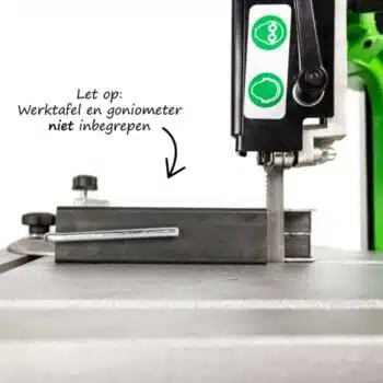 Eggenberg 6038TWIN Draagbare Bandzaagmachine metaal 105 mm - 850W + 2x GRATIS lintzaag 1335 x 12,7 x 0,64 - Afbeelding 15