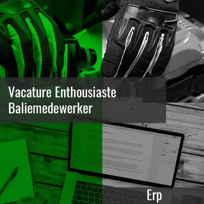 Vacature Enthousiaste baliemedewerker - Erp