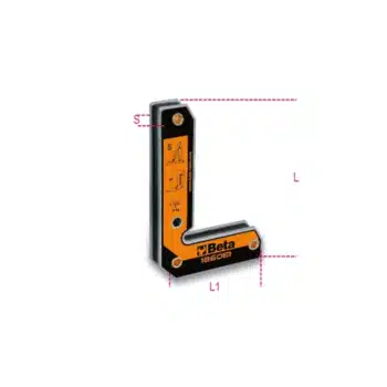 Beta 1860EI Magnetische laswinkelhaak