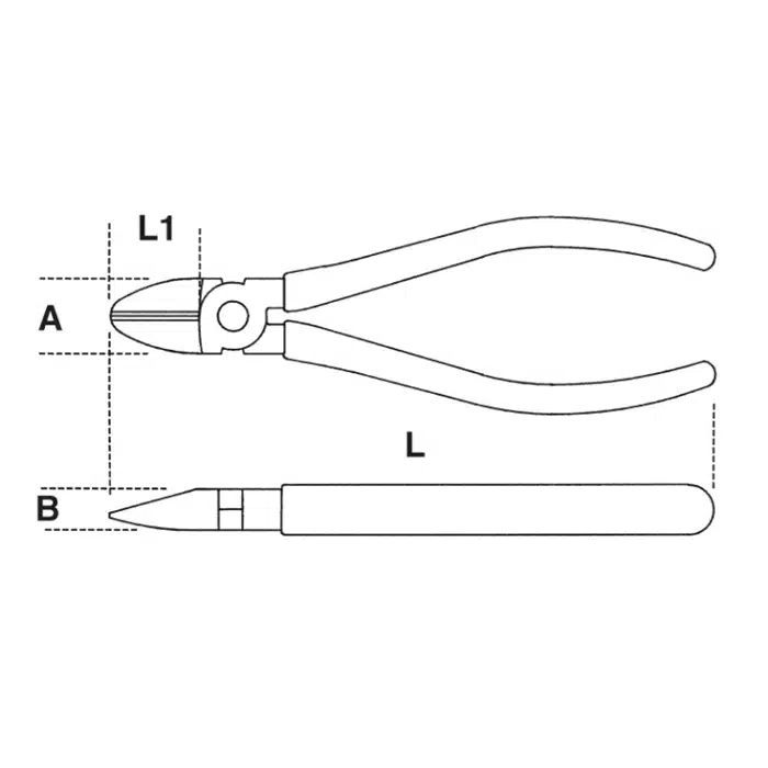 Beta 1169MQ/D2 Combinatietang en Zijkniptang 1000 V