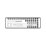 Beta1256C36-2Microschroevendraaiermet36verwisselbare4mmbits2