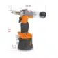 Beta 1946C4,8 Pneumatisch blindklinktang