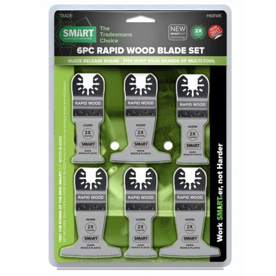 SMART Trade Multitool Rapid Wood Bladen set 6 stuks