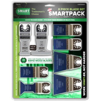 SMART Trade Multitool bladenset SMARTPACK 8 stuks
