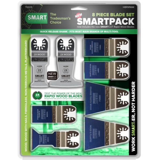 SMART Trade Multitool bladenset SMARTPACK 8 stuks