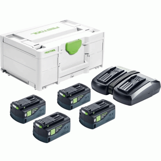 Festool SYS 18V 4x5.2/TCL 6 DUO Accupack
