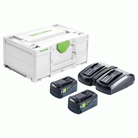 Festool SYS 18V 2x5.2/TCL 6 DUO Accupack