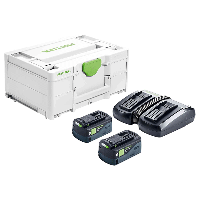 Festool SYS 18V 2x5.2/TCL 6 DUO Accupack