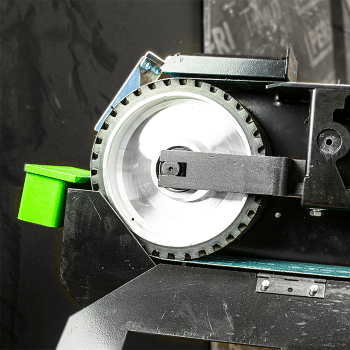 Eggenberg IBS75 Bandschuurmachine Industriële - 75x2000mm – 3000W – 400V + GRATIS 2x Zirconium schuurband – K60 & K80 - Afbeelding 9