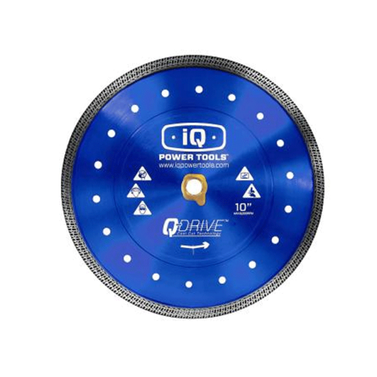 iQ Power Tools Diamantschijf 254mm Zacht materiaal - Q-Drive Cool Cut