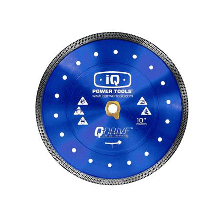 iQ Power Tools Diamantschijf 254mm Zacht materiaal – Q-Drive Cool Cut