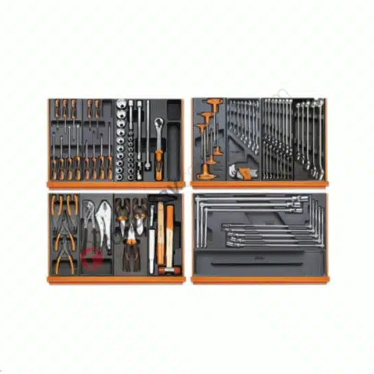 Beta 5904VA/T Assortiment van 102 gereedschappen in zachte inlegbak Beta 5904VA/T Assortiment van 102 gereedschappen in zachte inlegbak