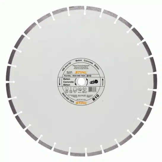 STIHL D-B10 Diamant Doorslijpschijf Ø 300mm STIHL D-B10 Diamant Doorslijpschijf Ø 300mm