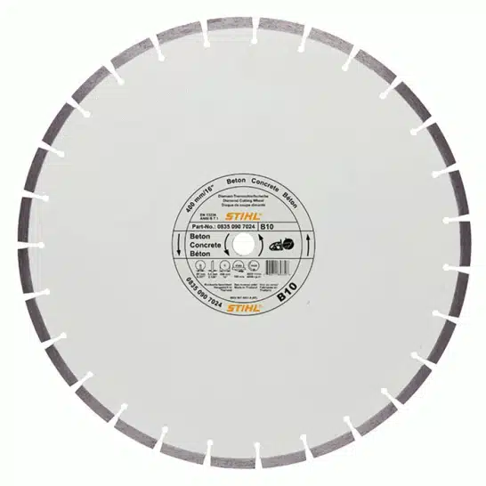 STIHL D B10 Diamant doorslijpschijf Beton STIHL D B10 Diamant doorslijpschijf Beton