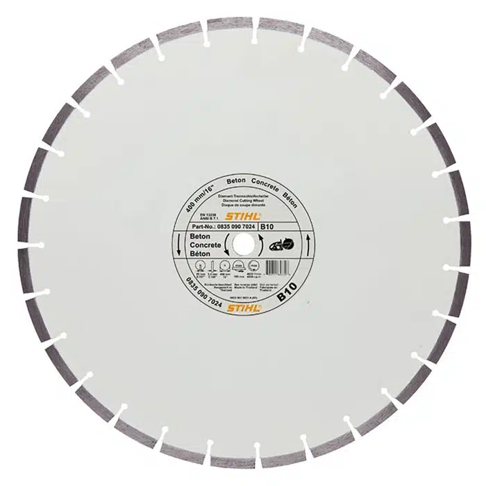 STIHL D B10 Diamant doorslijpschijf Beton